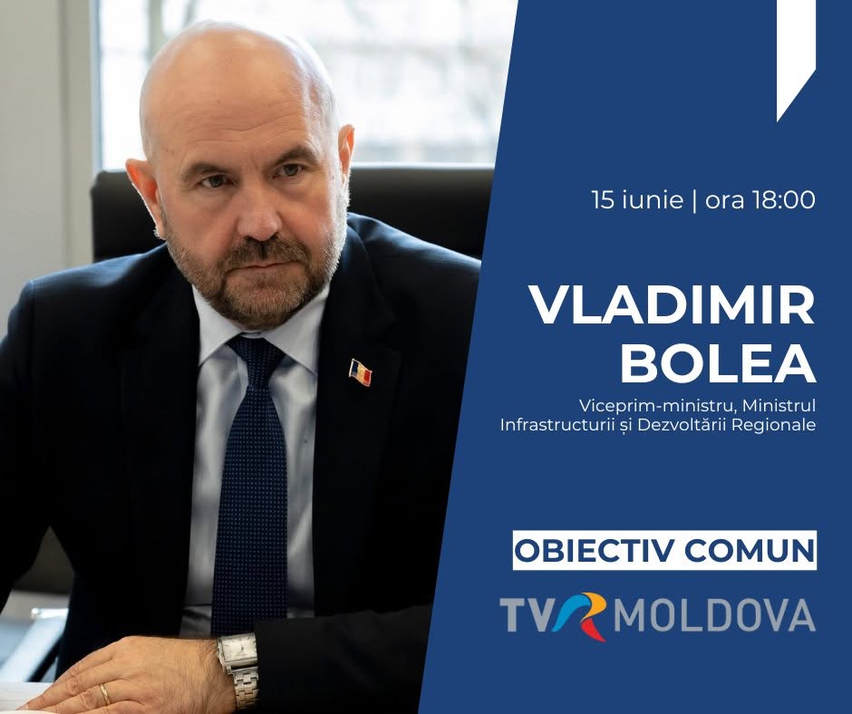 În seara asta ne vedem la TVR. Vorbim despre infrastructura Republicii în contextul integrării europene.