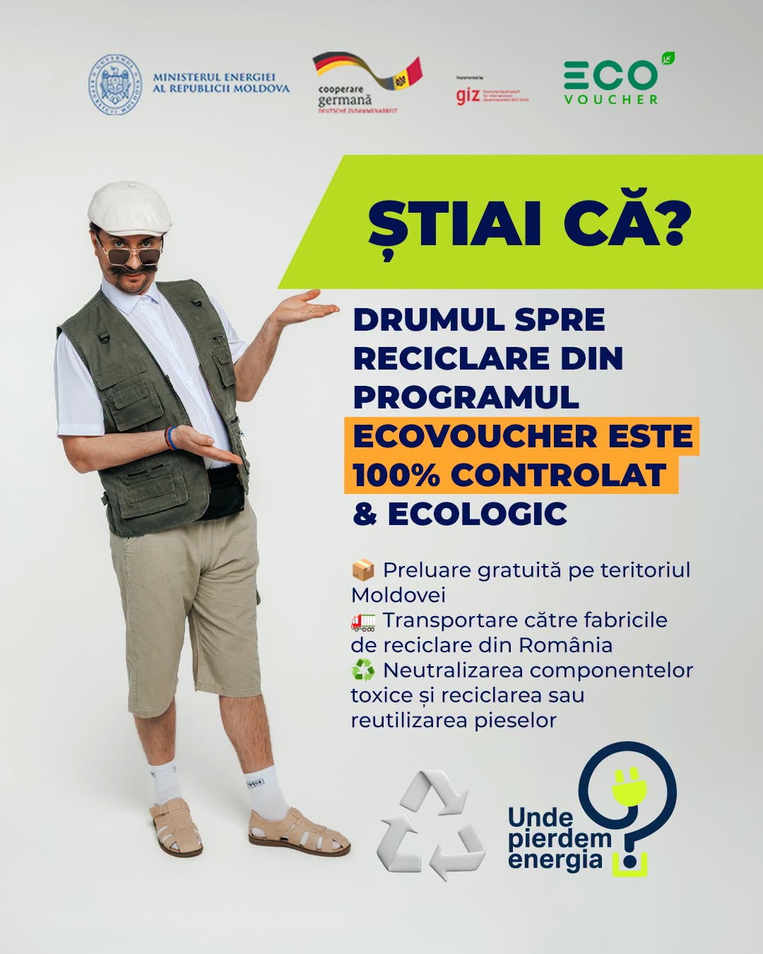 Știai că, atunci când aparatul tău este preluat gratuit în cadrul programului Ecovoucher, ajunge să prindă o nouă viață, în loc să devină bombă ecologică?
Mulți se întreabă: „Ok, dau frigiderul vec…