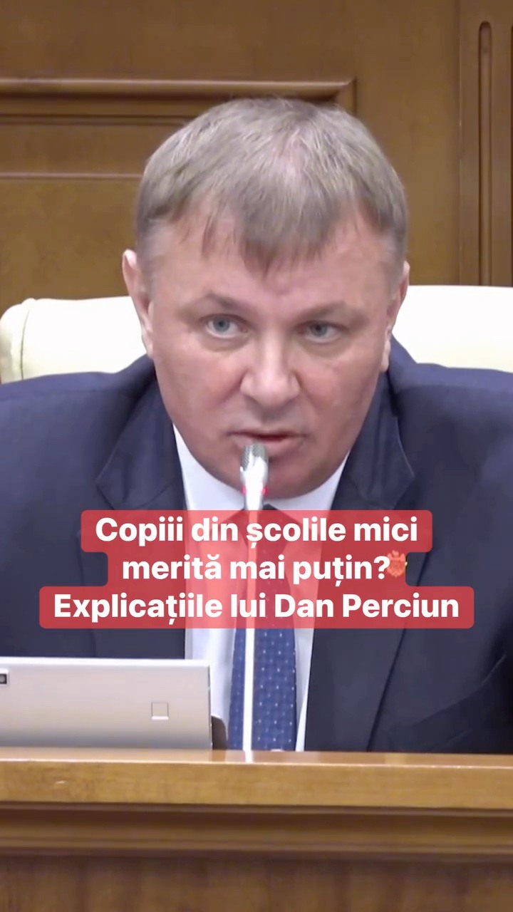 \u0218colile mici, l\u0103sate pe dinafar\u0103. Explica\u021biile lui Dan Perciun!\n\nL-am \u00eentrebat pe ministrul Educa\u021biei de ce a fost stabilit pragul de minimum 400 de elevi pentru progra…