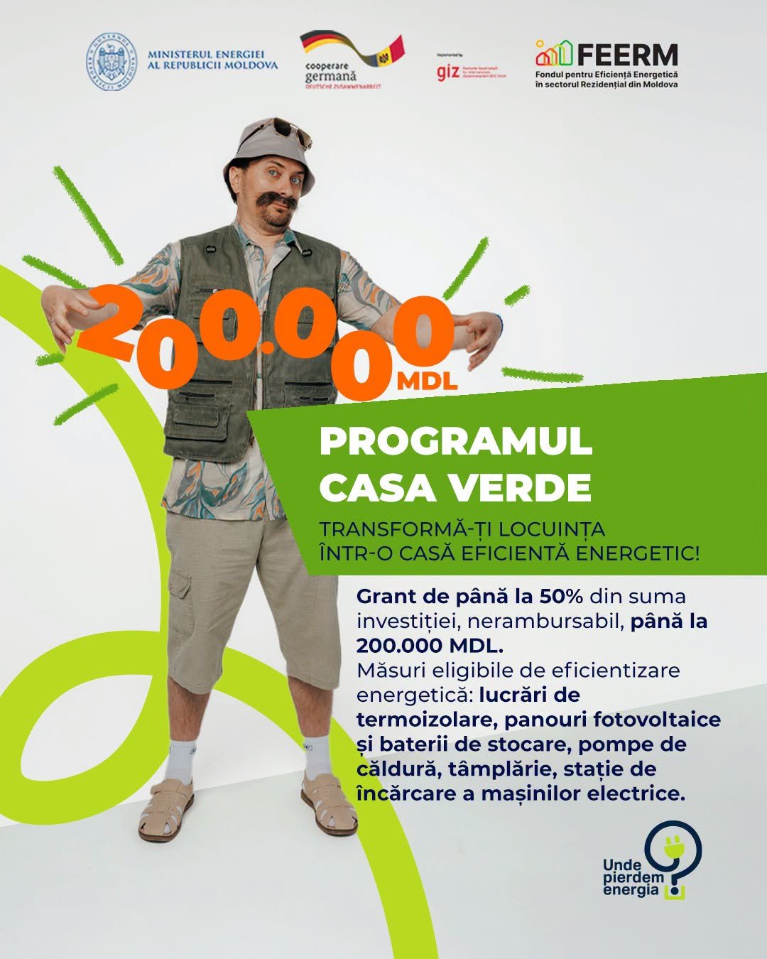 Vrei o casă mai caldă, facturi mai mici și independență energetică? 

Programul Casa Verde este ajutorul de care ai nevoie pentru a-ți transforma locuința într-un spațiu modern și eficient. Este șansa…