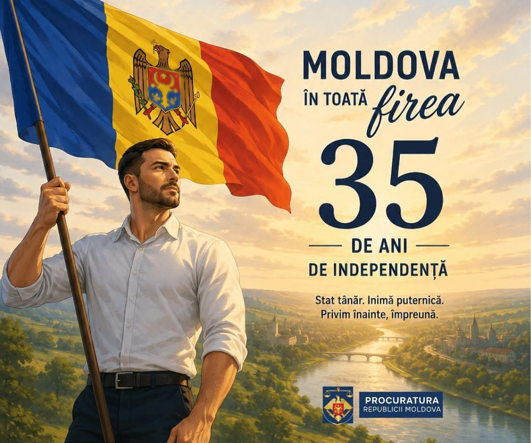 La mulți ani, Republica Moldova
Astăzi sărbătorim 35 de ani de Independență – 35 de ani de curaj, demnitate și speranță.
Suntem un stat tânăr, dar în toată firea, care a demonstrat că poate depăși …