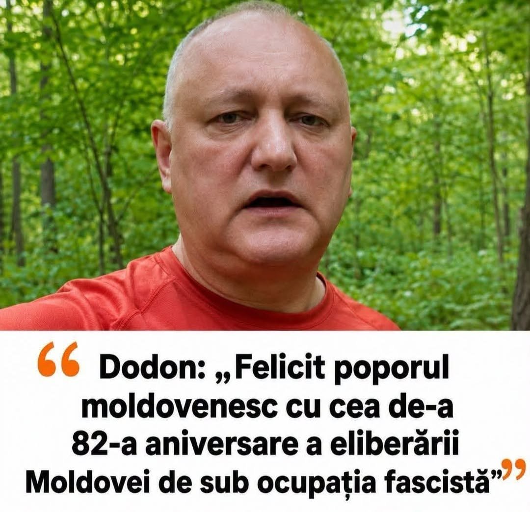 Cred că în curând in capul lui Dodon va incepe un război civil intre cei doi neuroni care i-au mai rămas.