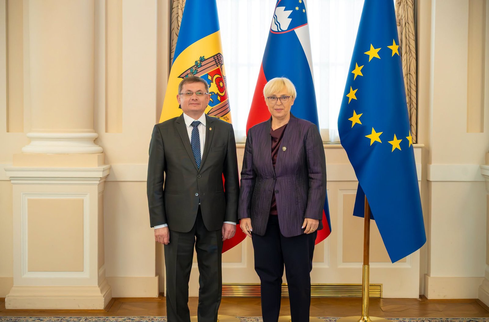 M-am bucurat să o întâlnesc la Ljubljana pe Președinta Republicii Slovenia, Nataša Pirc Musar. Am avut o discuție foarte bună despre parcursul european al Republicii Moldova, securitatea din regiune ș…