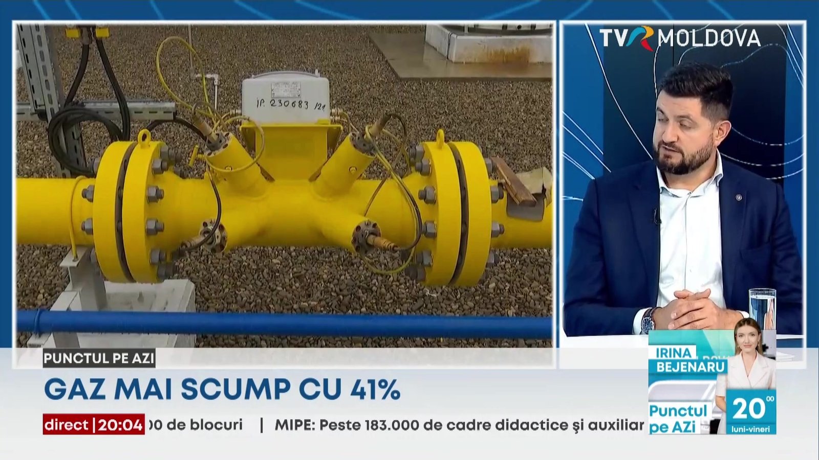 \ud83d\udcfa Punctul pe Azi | Securitatea energetic\u0103 a Republicii Moldova \u26a1\ufe0f\n\nAst\u0103zi discut\u0103m despre achizi\u021biile, stocurile \u0219i tarifele la gazele naturale, mecanis…